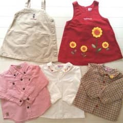 【Mikihouse ＆ Ralph】子供服(女の子)80・90 まとめ売りのサムネイル