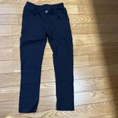 キッズ ブラック パンツ ストレッチのサムネイル
