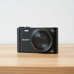 【美品・動作確認済】SONY Cyber-shot ブラック DSC-WX350のサムネイル