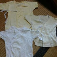 専用★新品★短肌着 三枚セット★黄色 イエロー★のサムネイル