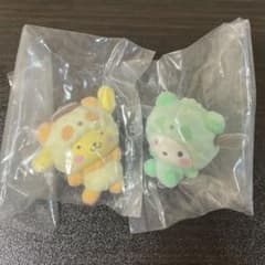 もこもこパンダフロッキーマスコット ポチャッコ　ポムポムプリンのサムネイル