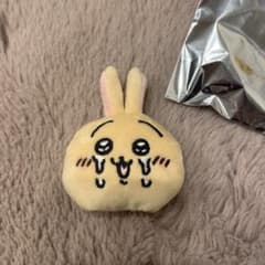 ナガノ展 おかおぬいぐるみバッチ うさぎのサムネイル