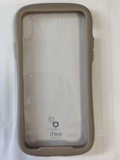 iFace 透明ケース ベージュ iPhonex/xs用のサムネイル