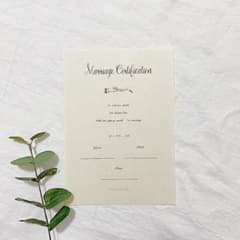 HAPPY様　専用　結婚証明書のサムネイル