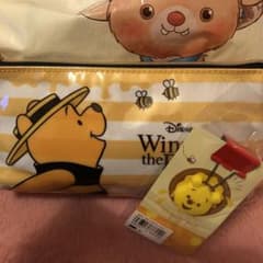 プーさん　ペンケース　文房具　筆箱のサムネイル