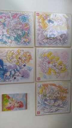 プリキュア　色紙セット売り、カード1件のサムネイル
