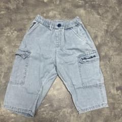 Little WEEKEND デニムカーゴパンツ 90cmのサムネイル