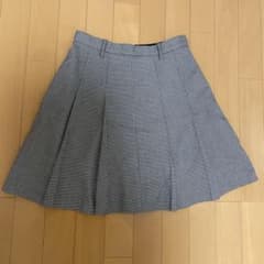 LILY BROWN チェック　千鳥　タック　プリーツスカート 0のサムネイル