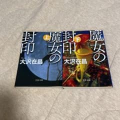 魔女の封印 上下巻２冊セット　大沢在昌のサムネイル