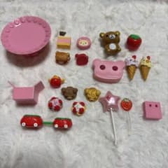 リラックマ ミニチュア スイーツ雑貨 大量セットのサムネイル
