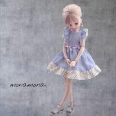 22cmドール　♡ハンドメイド服♡ 22cmドールハンドメイド服☆ワンピース単品 - メルカリ