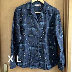 UNIQLO  イネス　オープンカラー　ネルシャツのサムネイル