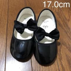 専用★エナメル　リボン　フォーマルシューズ　17cmのサムネイル