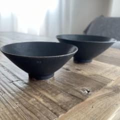 黒釉 茶碗 黒木泰等 器 うつわのサムネイル
