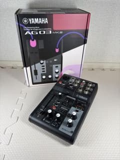YAMAHA AG03 MK2 ブラック 本体のサムネイル