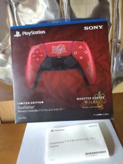 PS5 몬스터 헌터 와일즈 한정판 컨트롤러