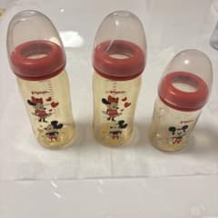 【Pigeon】母乳実感 哺乳瓶 ミッキー　ディズニー　3本セットのサムネイル