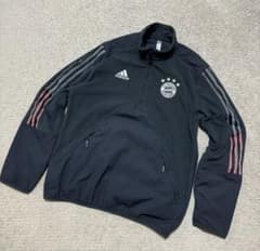 バイエルン ミュンヘン ハーフジップ フリース アディダス - メルカリ