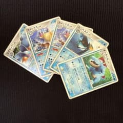 まとめ売り 水御三家 オーダイル エンペルト カメックス ラグラージのサムネイル