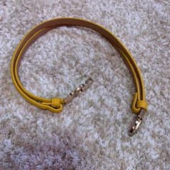 レディースベルト　黄色のサムネイル