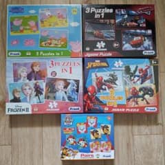 3個入りジグソーパズルセットまとめ売りのサムネイル