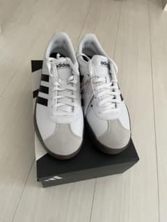 adidas VL コート ベース ID3711 ホワイト×ブラック 24.5のサムネイル