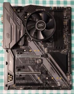 第8世代i5 CPU＋Z370マザーボード＋CPUクーラーのセット。 第8世代i5 CPU＋Z370マザーボード＋CPUクーラーのセット。 - メルカリ