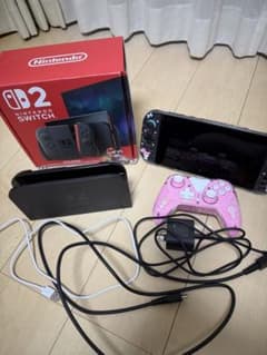 Nintendo Switch2 本体 ゲームソフト4本、コントローラー付きのサムネイル
