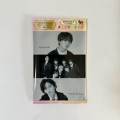 Thumbnail of なにわ男子 アシンメトリー/Black Nightmare 通常盤 トレカ