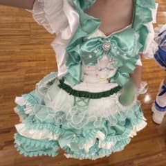 ハンドメイド アイドル衣装 緑のサムネイル