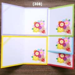 (クラフト308) カード アルバム 寄せ書き 入園 入学 卒園 卒業 花束 クラフト308) カード アルバム 寄せ書き 入園 入学 卒園 卒業 花束