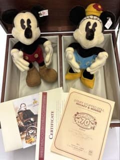 シュタイフ　Steiff 　ディズニー　ミッキーミニー　ドール　70周年　限定 m49522083642_1.jpg?1758698342