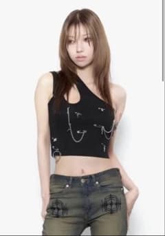 S customize chain tank Theredthread - メルカリ