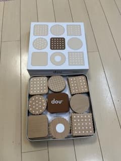 お値下げしました！dou ひらがな　ビスケットのサムネイル
