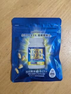 SUNTORY DHA・EPA 30日分 4粒入りのサムネイル