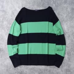 90s ボーダーロンt CHAPS Grunge Border Teeのサムネイル