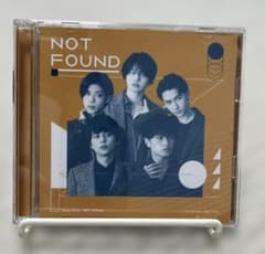 Sexy Zone 『NOT FOUND 』CD+DVD timelesz松島聡のサムネイル