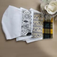 花柄・チェック柄マスクカバー 3枚セットのサムネイル