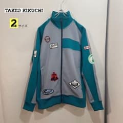 希少♡】TAKEO KIKUCHI トラックジャケット ワッペン ジャージ - メルカリ