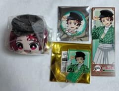 Demon Slayer Museum Meiji Village Tanjirō Kamado Mochi Kororin Can Badge, Acrylic Keychain, Bookmark