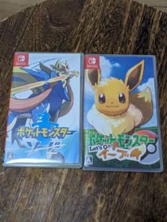 ポケットモンスター Let's Go! イーブイ&ポケットモンスター ソード」のサムネイル
