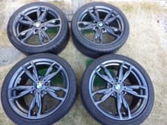 希少　美品　BMW M140iエディションシャドウ純正18インチ ホイールセットのサムネイル