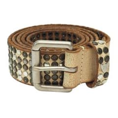 E0733s HTC 5000 Studs Belt スタッズ レザーベルト - メルカリ