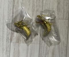 이치 반 쿠지 고질라 몬스터 헤드 마그넷 킹 기드라 2 점 세트