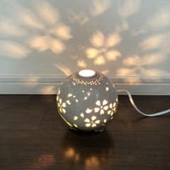 ランプシェード　アロマ　香炉　工芸品   陶芸品    さくらのサムネイル