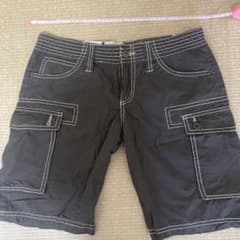La-2 clothes カーゴショートパンツ ブラウン Lのサムネイル