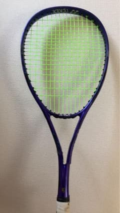 YONEX 軟式テニスラケット 紫 YONEX 軟式テニスラケット 紫 - メルカリ