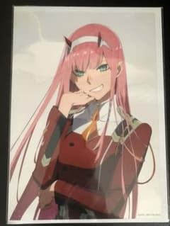 【新品未開封】ダーリンインザフランキス　全巻購入特典ポートレート＆特製フォルダ 未開封】ダーリンインザフランキス 購入特典色紙ポートレート ゼロツー