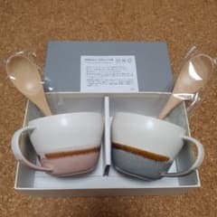 Thumbnail of ITSUMO なごむ ペアギフト カップ　スプーン ４点セット 食器 マグカップ
