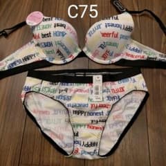 Colorful Logo ブラジャー＆ショーツのサムネイル